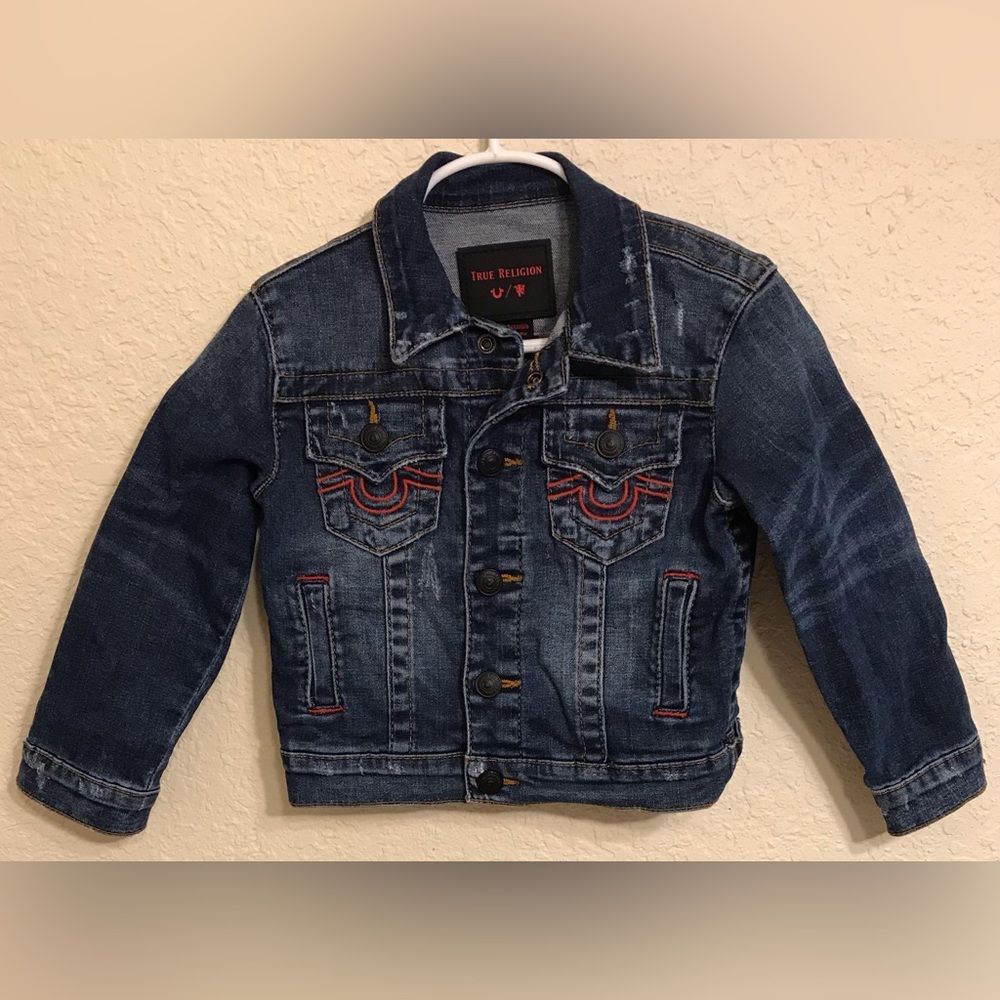 True Religion Manchester United Vintage Wash Jean Jacket